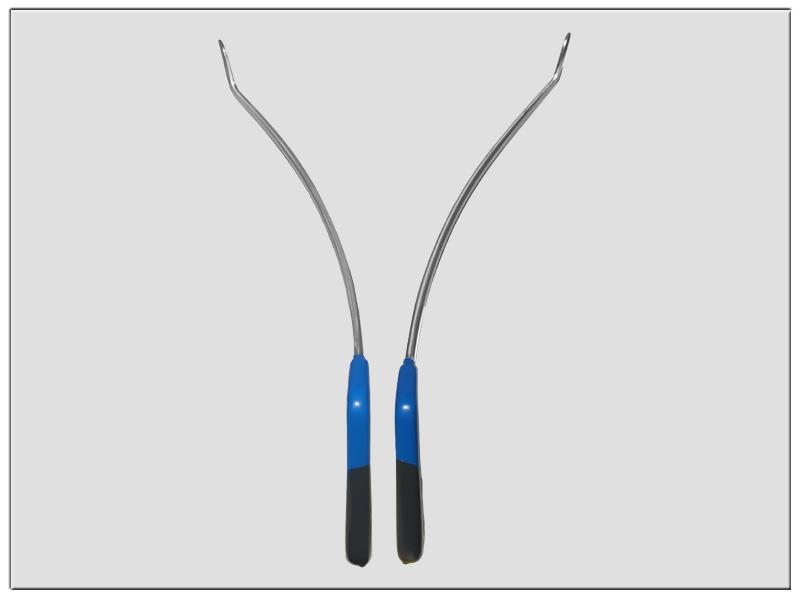 TK-Tools  Sharp brace Tools Set Ø 6 mm 350 mm lang, gewölbt