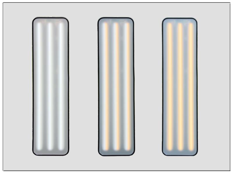 PRO PDR Chubby LED-Leuchte 46" ( 116,84 cm) 6.Bänder dimmbar incl. Ständer ohne Drehgelenk