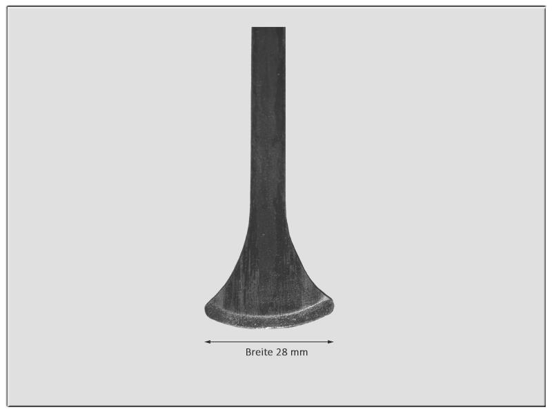 Whale-Teilhebel Standard 28 mm breit,150 mm lang