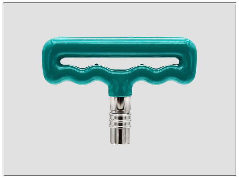 small Teal Quick Release Adjustable T-Handle