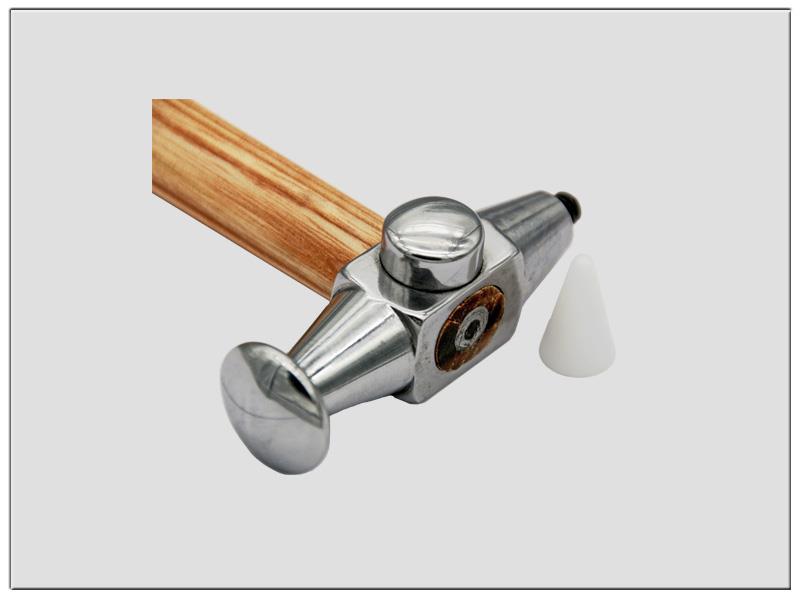 Minihammer mit Schraubaufsatz 36 cm und seitlichem Aufsatz