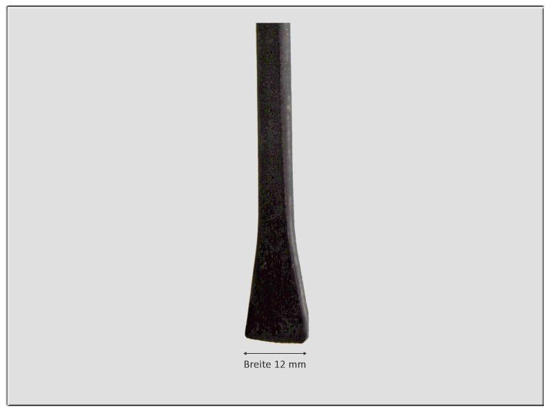 Whale-Teilhebel ultraslim, 12 mm breit, 130 mm lang