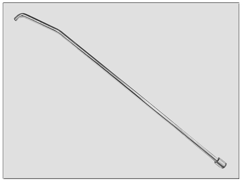 Anson Tequila Tornillo HUB2 double Bend 36" ( 91,44 cm) X 1/2" ( Ø 12,7 mm) mit Innengewinde 5/16