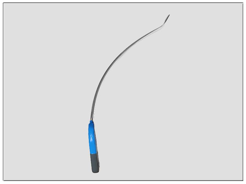 TK-Tools Sharp brace Tool Ø 8 mm, 580 mm lang, gewölbt rechts