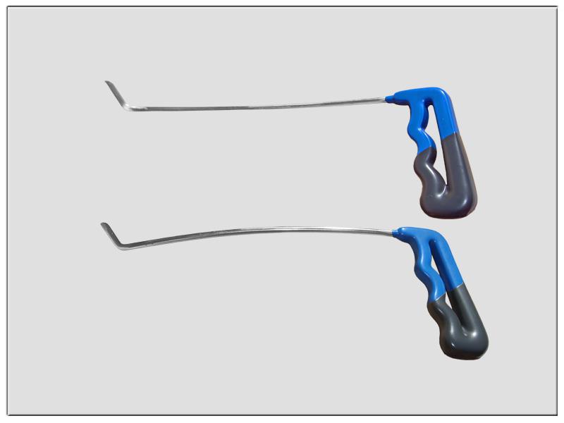 TK-Tools Sharp brace Tools Set Ø 5 mm, 250 mm lang, gewölbt  links-rechts
