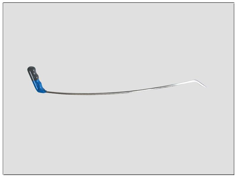 TK-Tools Sharp brace Tool Ø 8 mm, 580 mm lang, gewölbt rechts