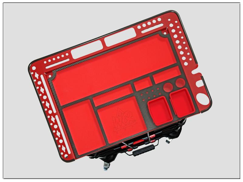 Willey Quick-Milwaukee Tools Cart 1, 5-teilig, Rot